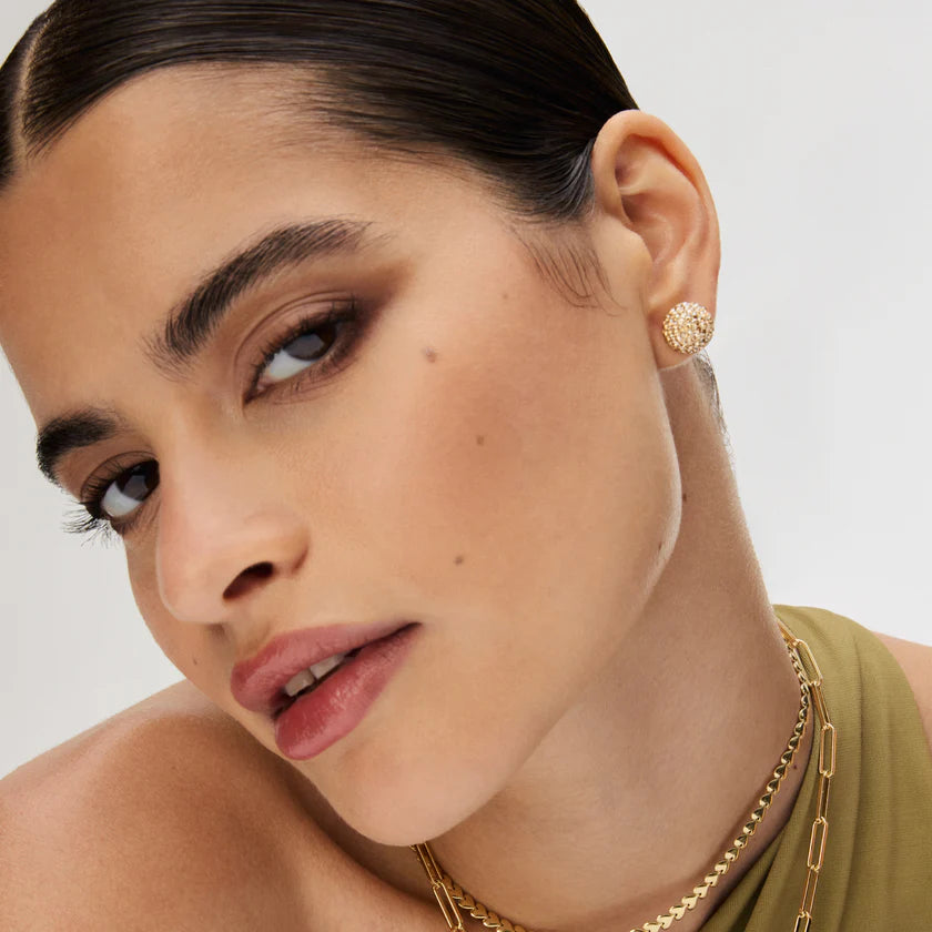 H&B Large Sparkle Ball™ Stud Earrings