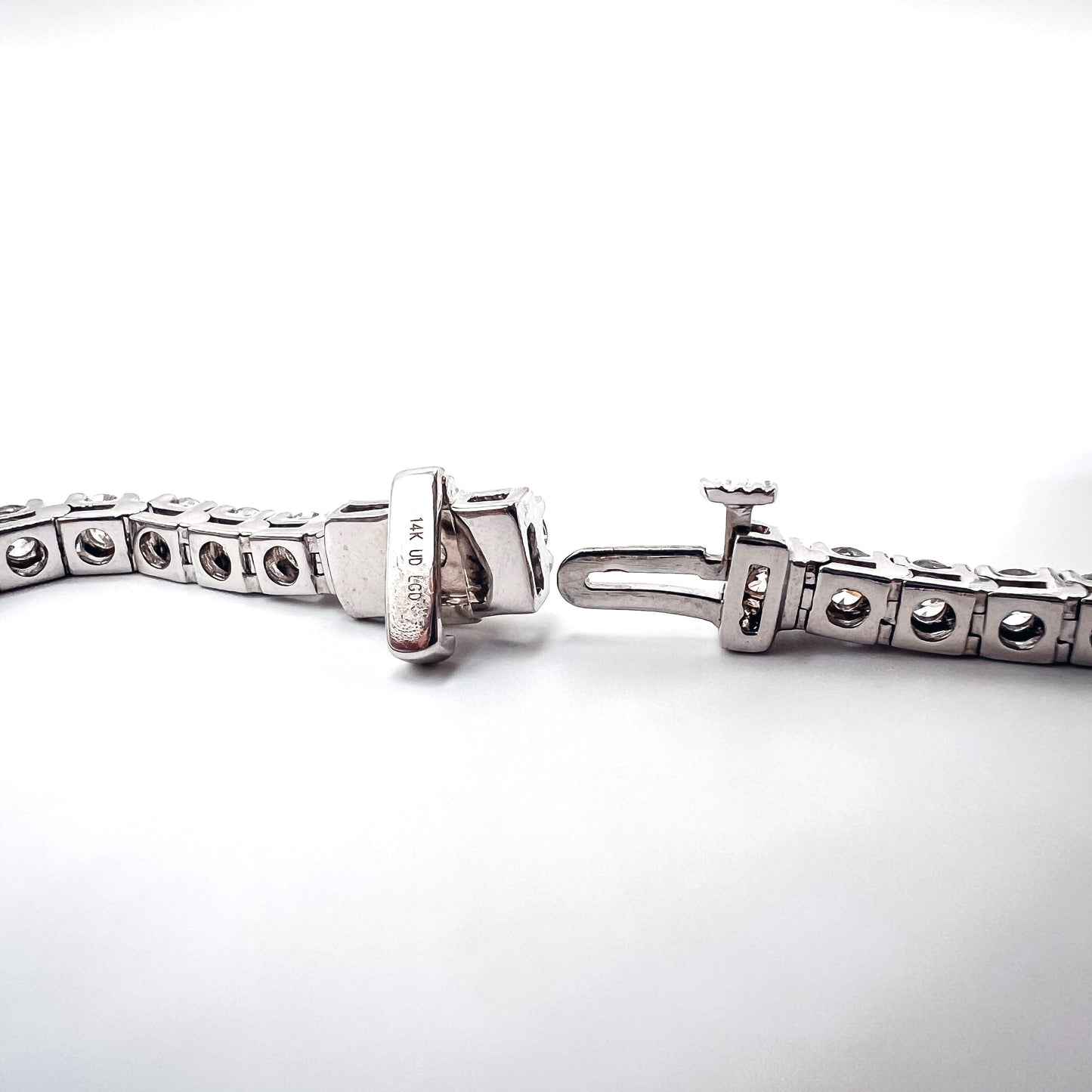 5.0ct Tennis Bracelet - Lab-Grown Diamonds in 14K White Gold