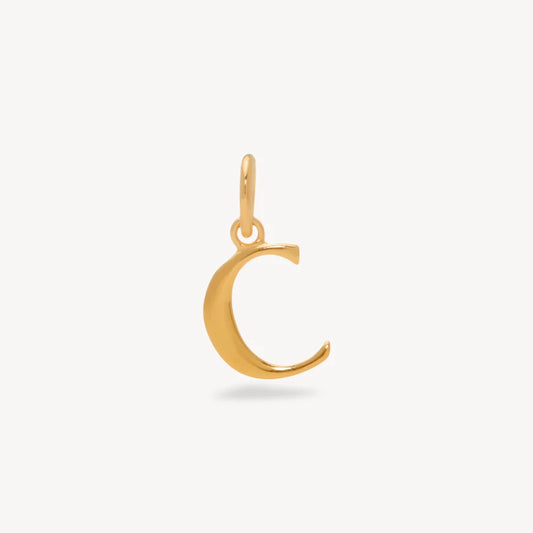 H&B Gold Letter Charm