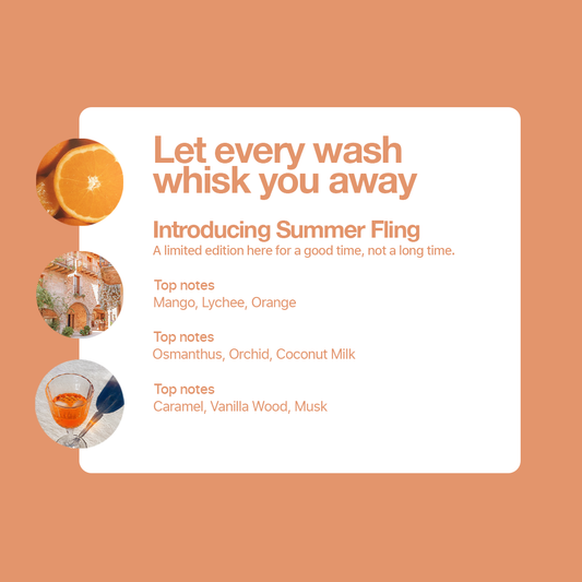 Tallow + Ash Summer Fling Laundry Conditioner 800ml