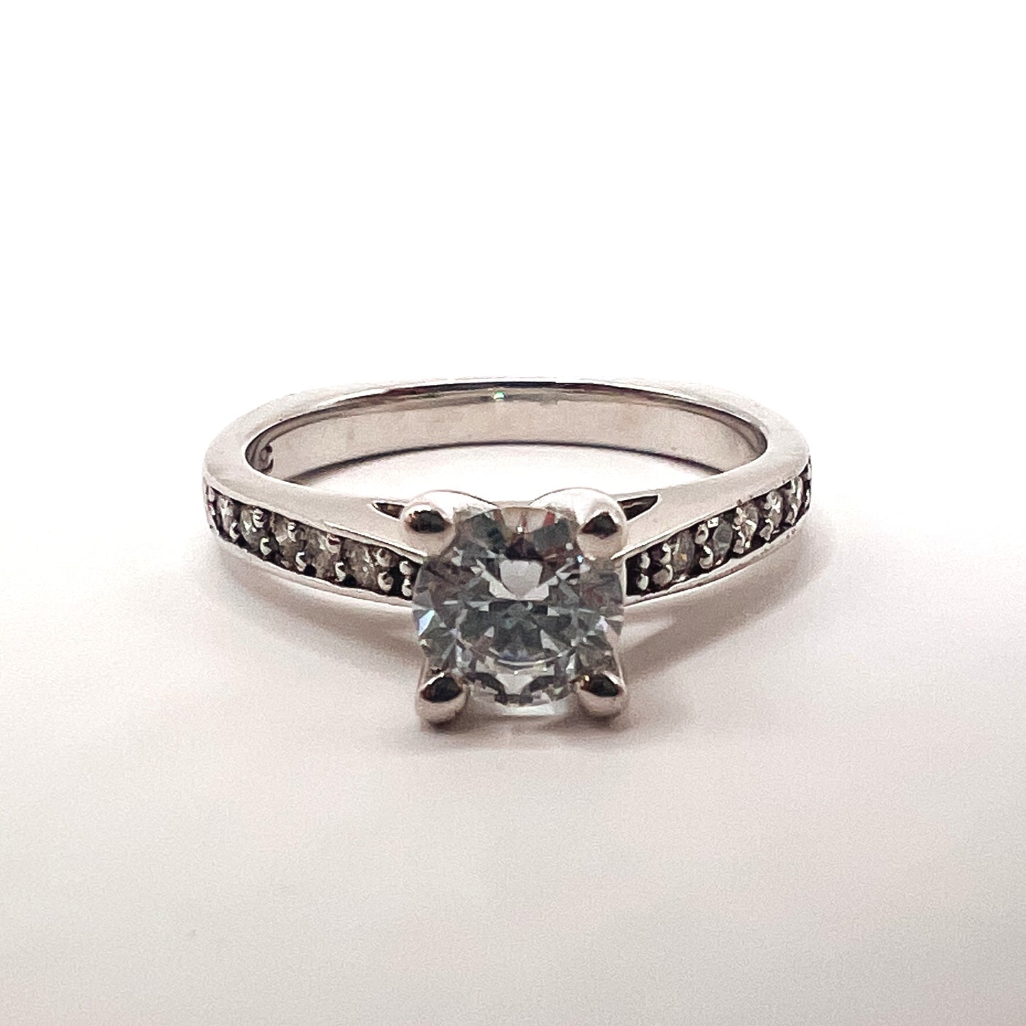 Roset 18K White Gold Engagement Ring 321M