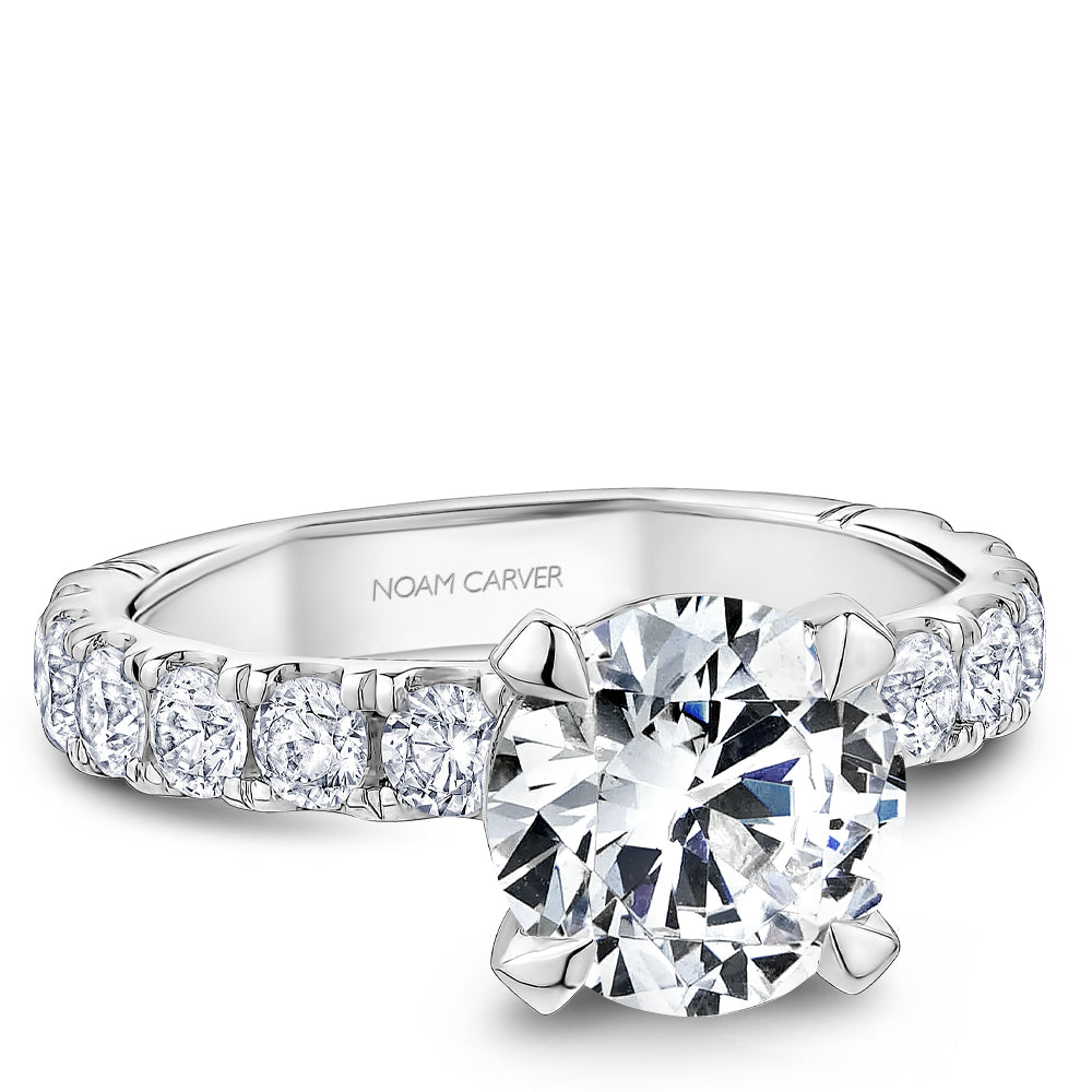 Large Diamond Engagement Ring