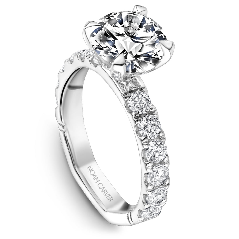 Large Diamond Engagement Ring
