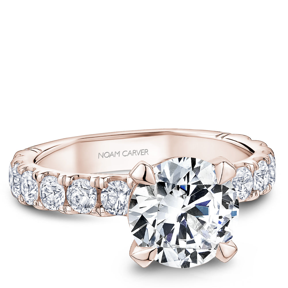 Large Diamond Engagement Ring