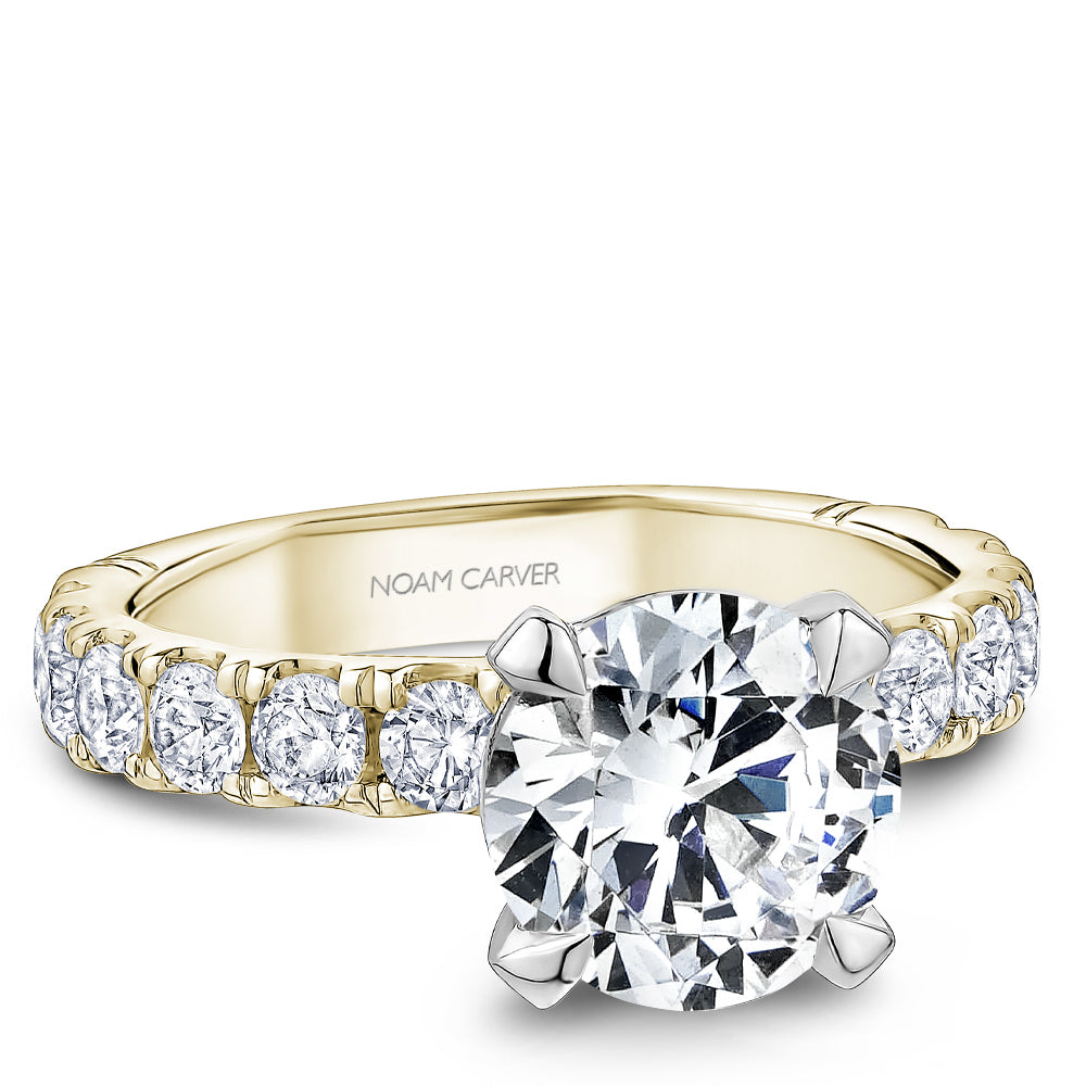 Large Diamond Engagement Ring