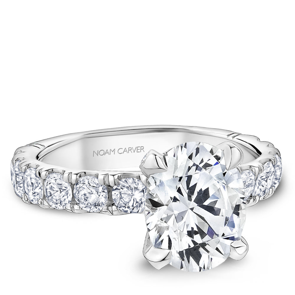 Large Diamond Engagement Ring