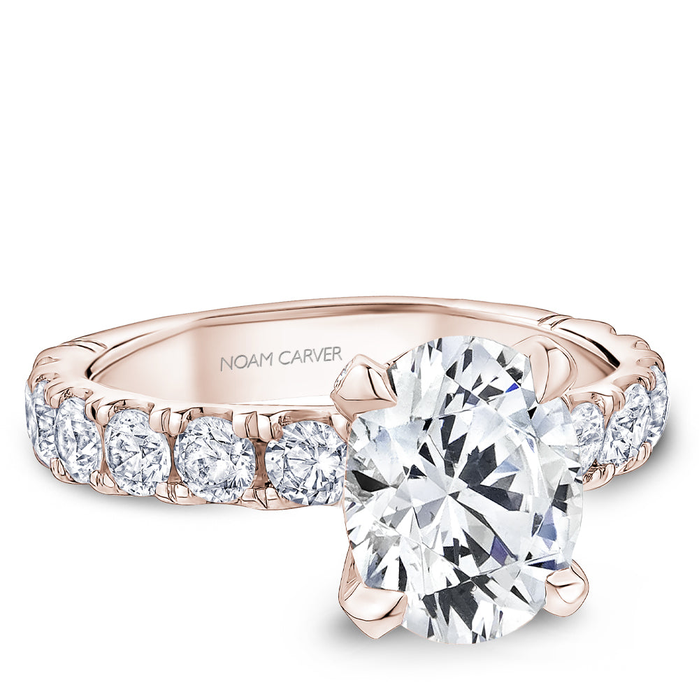 Large Diamond Engagement Ring