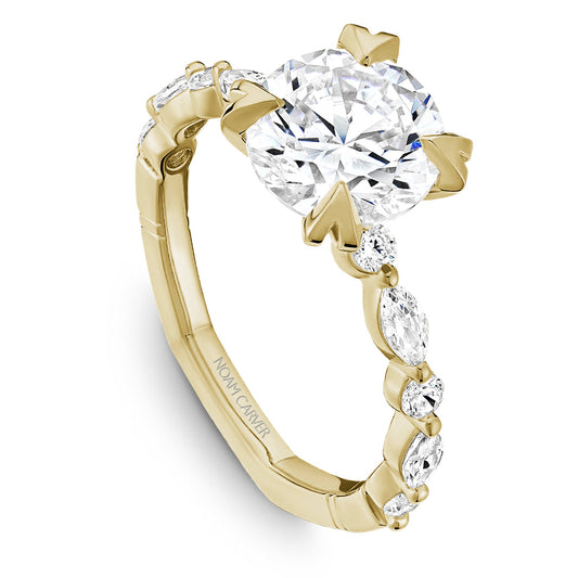 Fancy Diamond Engagement Ring Noam Carver