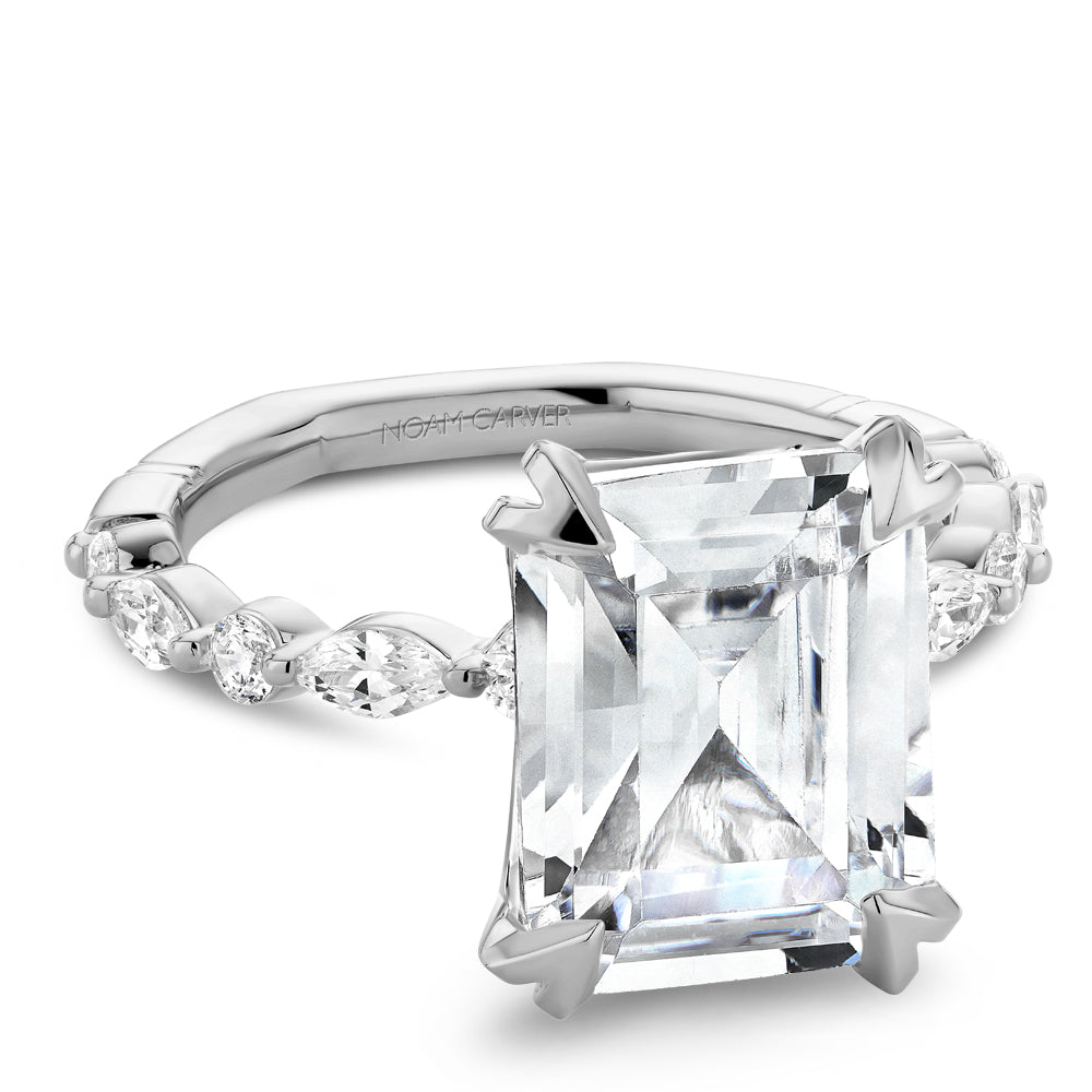 Fancy Diamond Engagement Ring