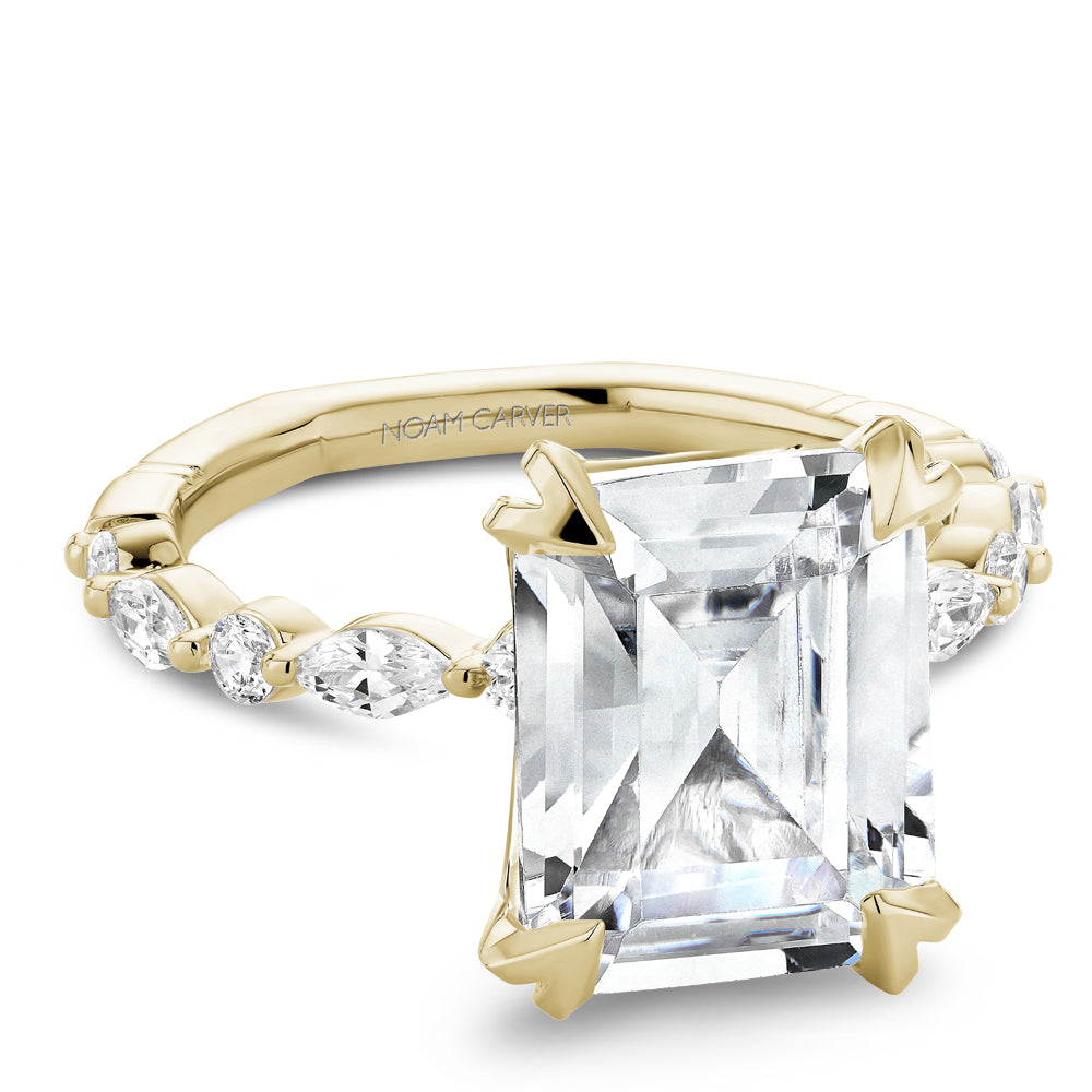 Fancy Diamond Engagement Ring