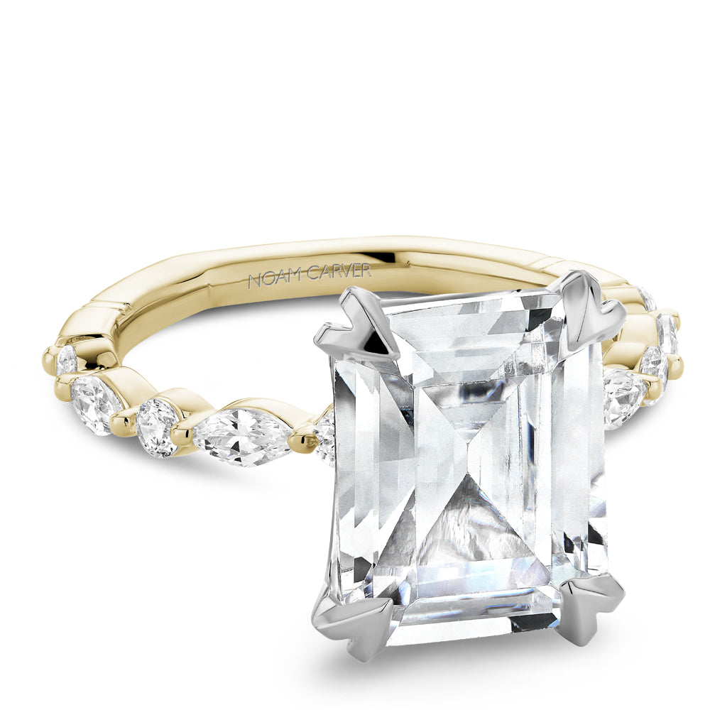 Fancy Diamond Engagement Ring Noam Carver