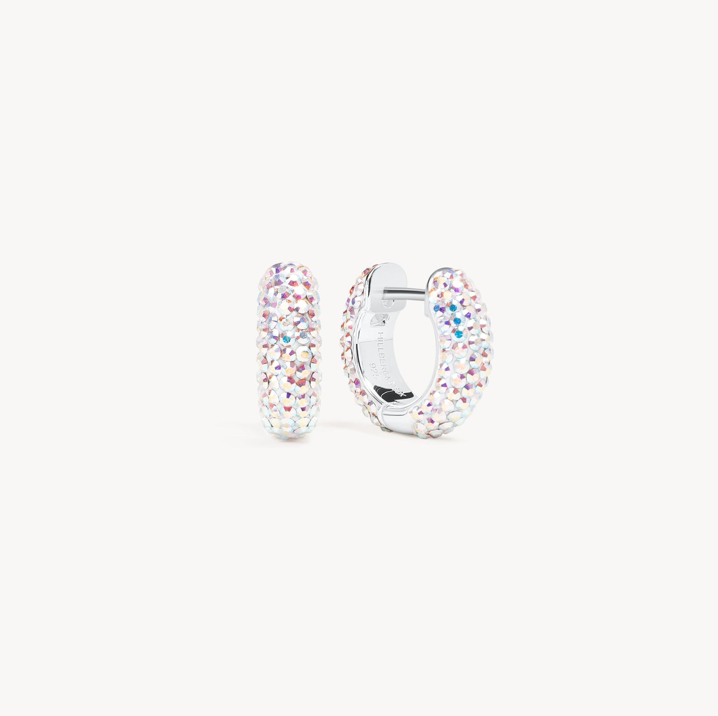 H&B Small Sparkle Hoop Earrings