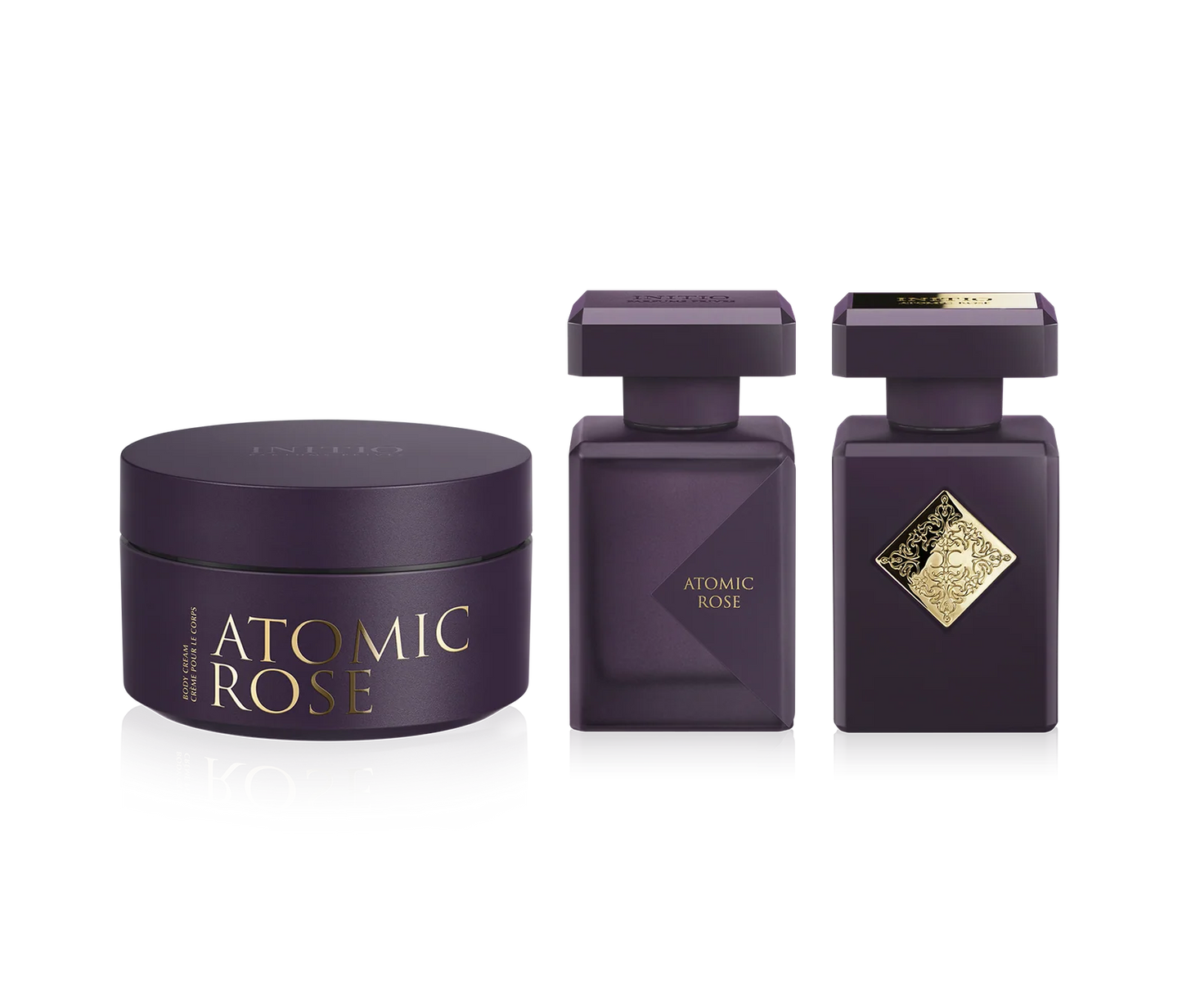 Atomic Rose Gift Set (90ml EDP + 200ml Body Cream + 50ml Hair Perfume)
