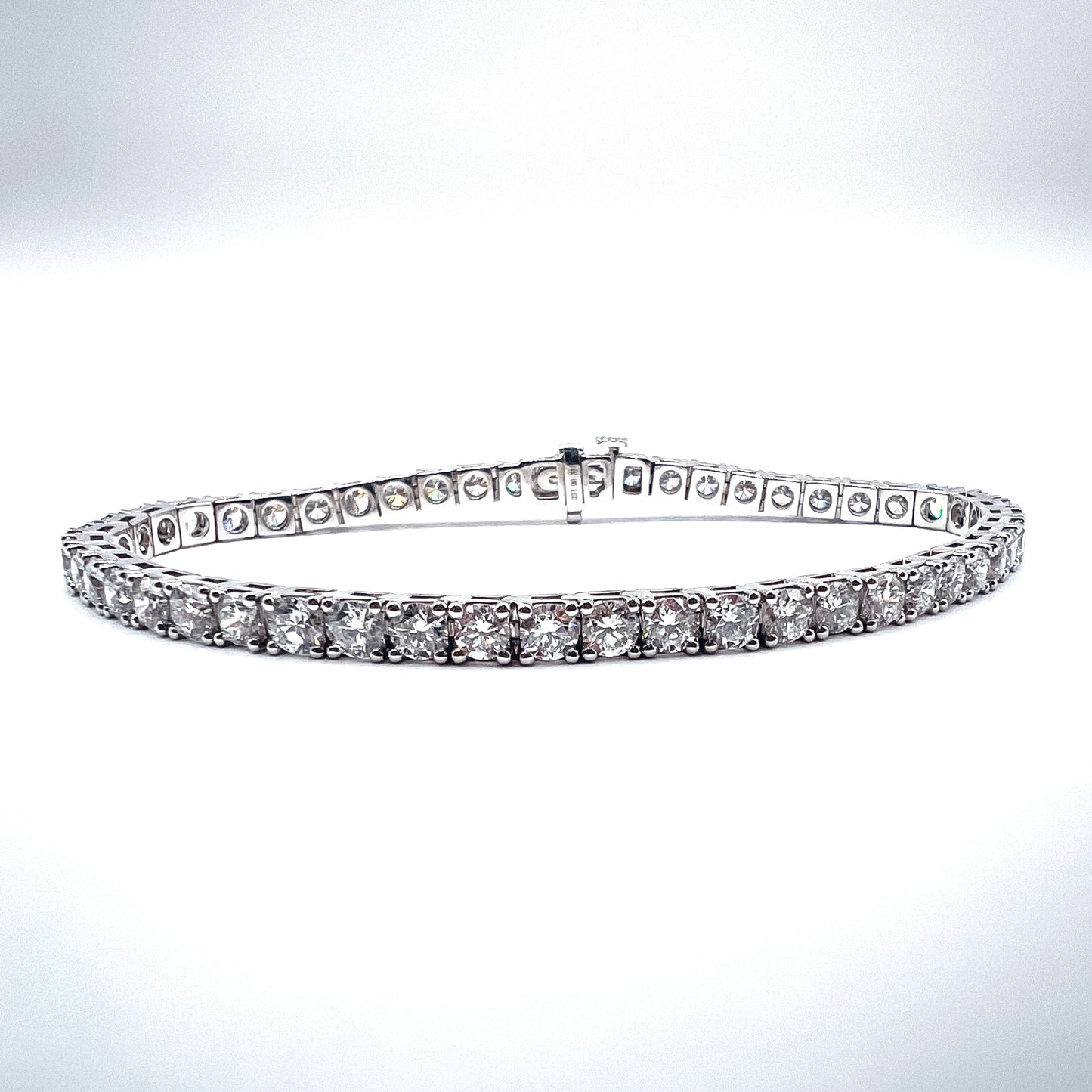 5.0ct Tennis Bracelet - Lab-Grown Diamonds in 14K White Gold
