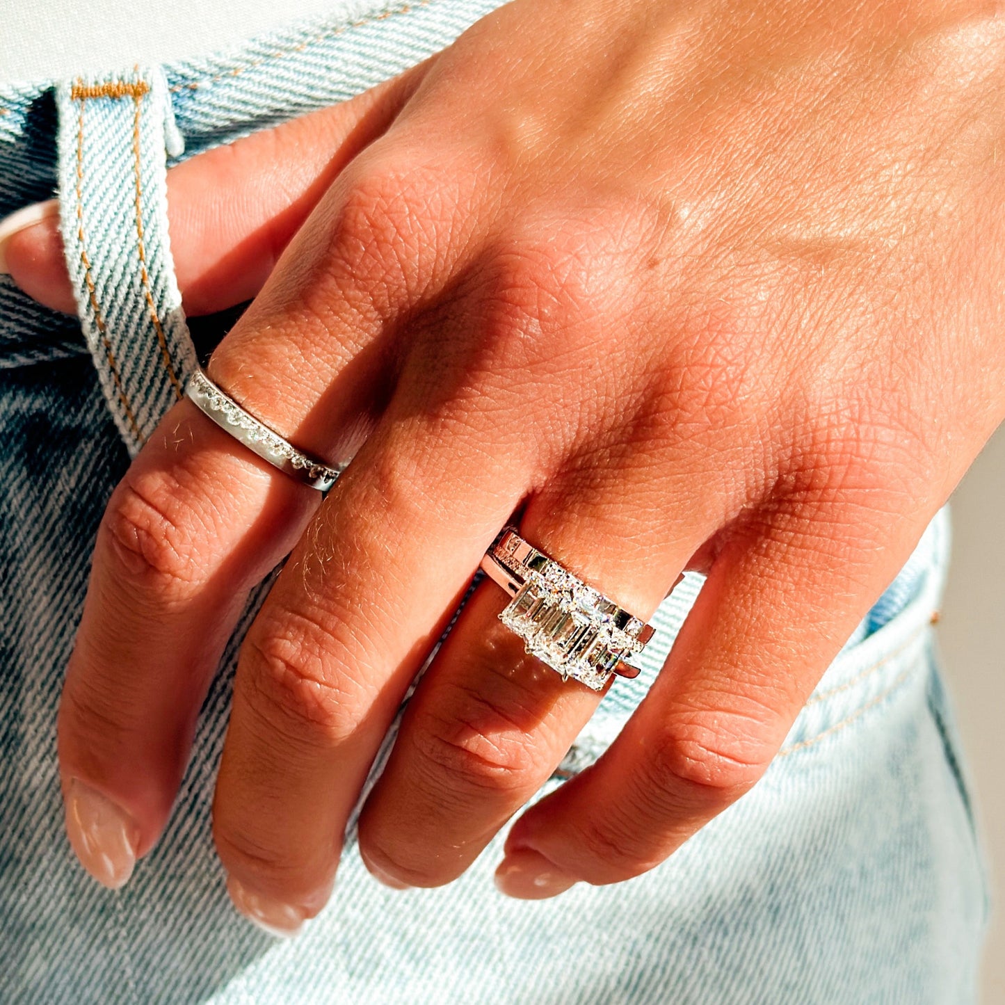 DILAMANI - Diamond Alternating Ring