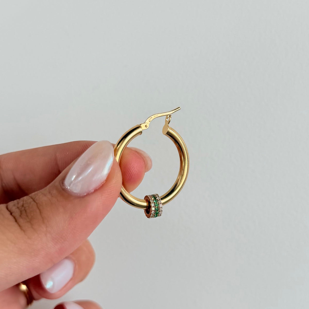 Roset Gold Label "Aurelia" 14K Gold Hoop Earrings