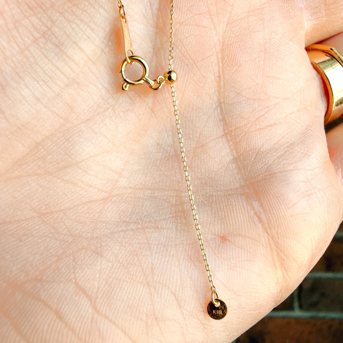 "Diana" 18K Gold and Diamond Necklace