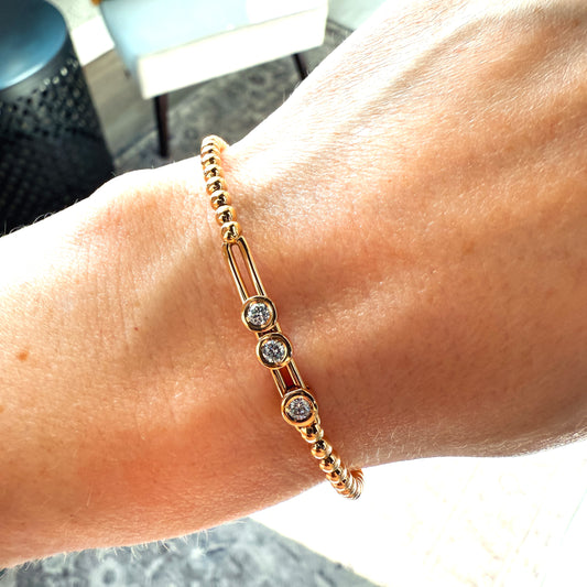 Hulchi Belluni - Tresore Stretch Bracelet