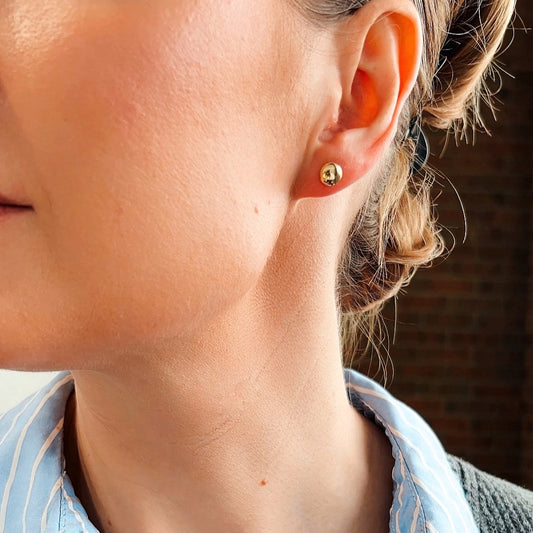 Roset Gold Label "Gwen" Stud Earrings Roset Gold Label