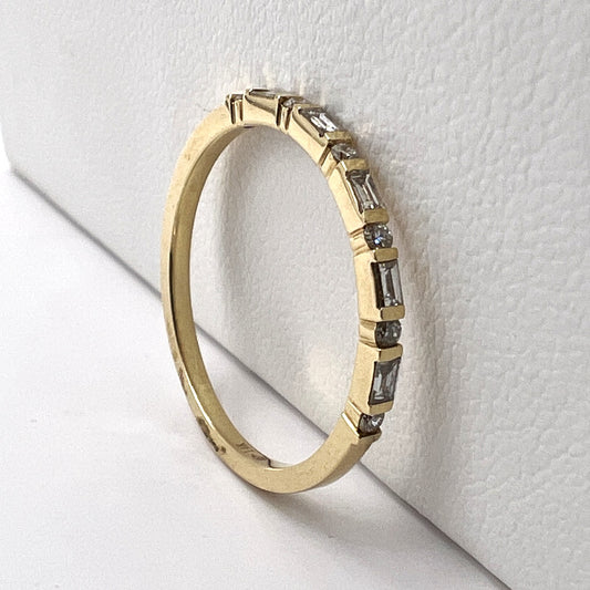 Roman & Jules - Magda Art Deco Inspired Diamond Ring