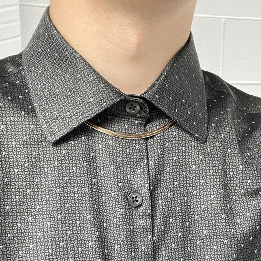 ITALGEM - 4mm Herringbone Necklace Italgem