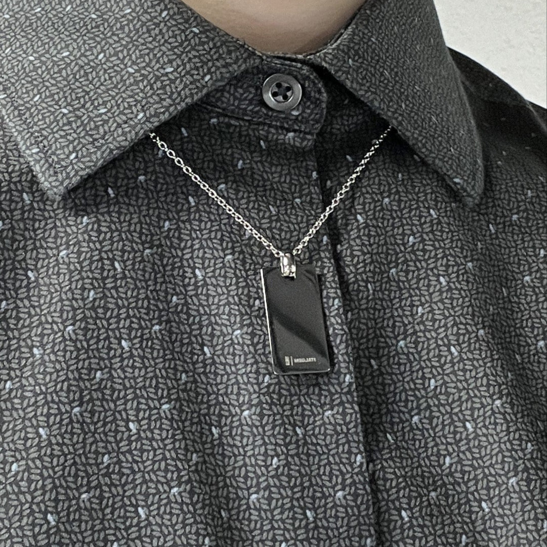 ITALGEM - S. Steel Scarlett Pendant Necklace Italgem