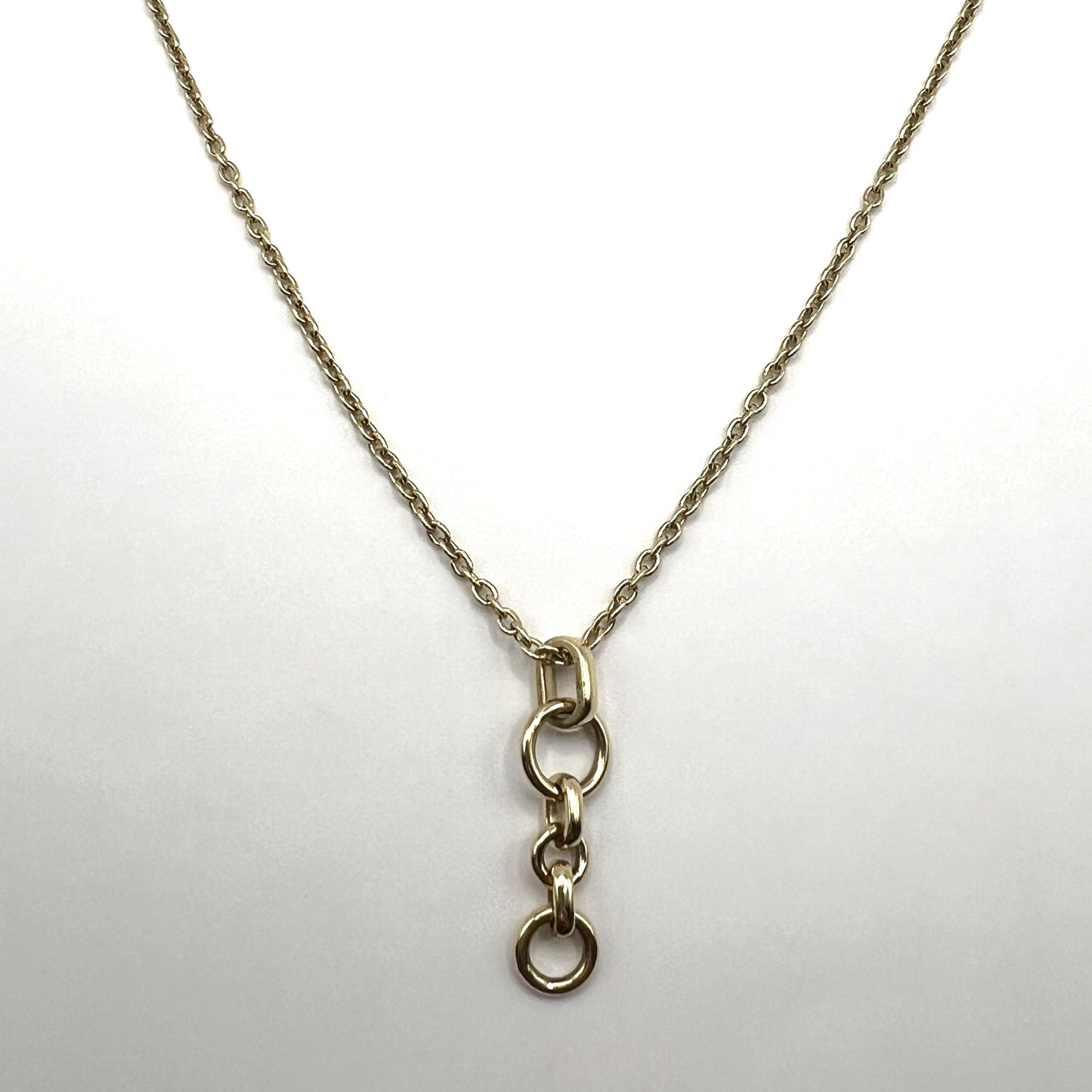 "Avery" 14K Gold Cable Chain Necklace - 18" Aspery & Guldag