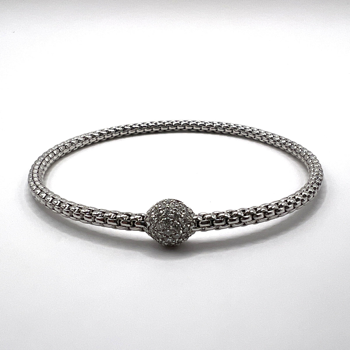 Hulchi Belluni - Pave Diamond Stretch Bracelet Hulchi Belluni