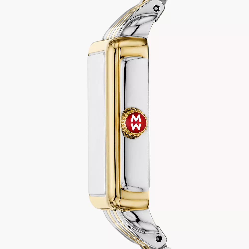 MICHELE - Deco Park Two-Tone 18K Gold-Plated Watch MICHELE