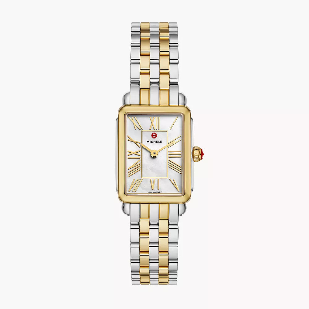 MICHELE - Deco Park Two-Tone 18K Gold-Plated Watch
