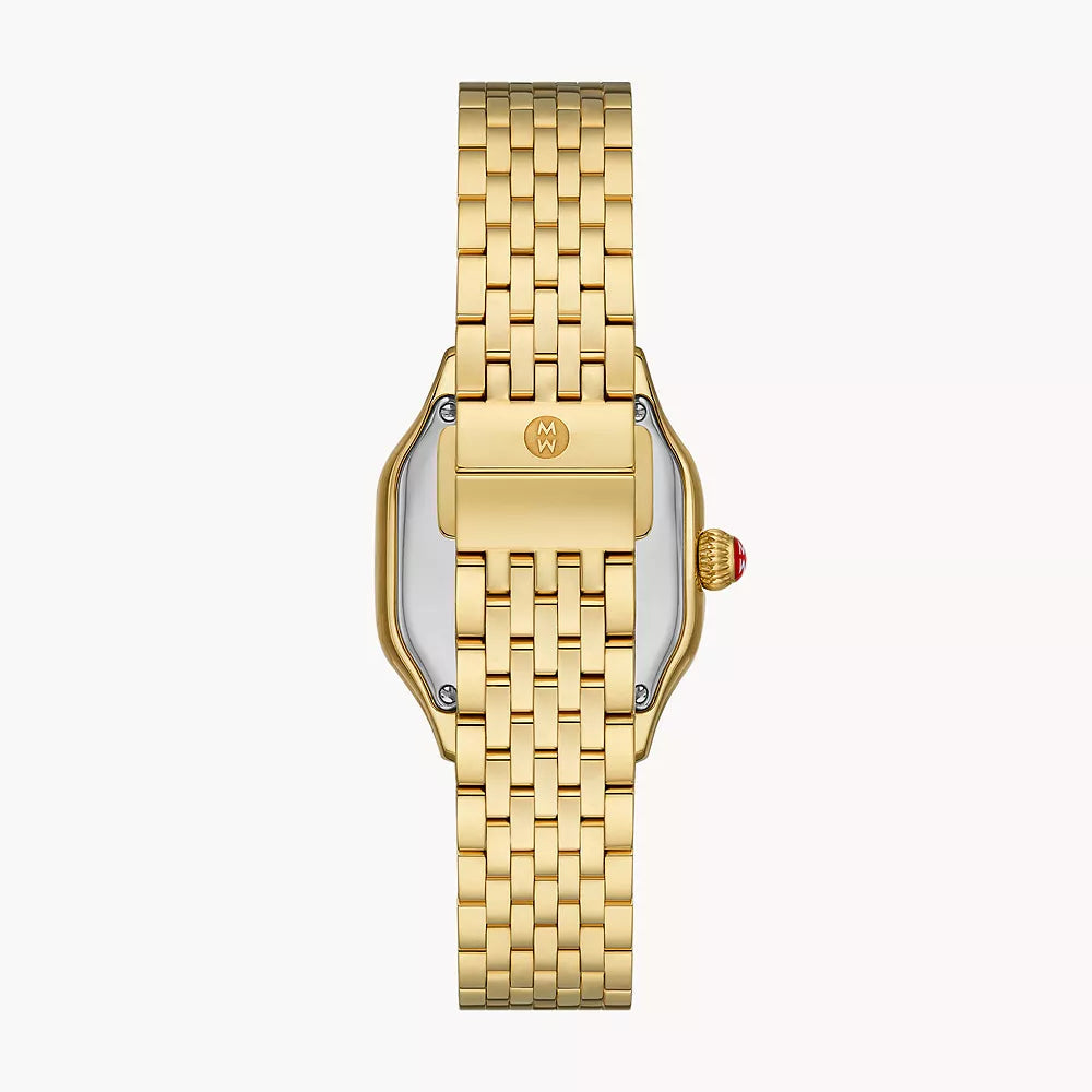 MICHELE - Meggie 18K Gold-Plated Diamond Watch
