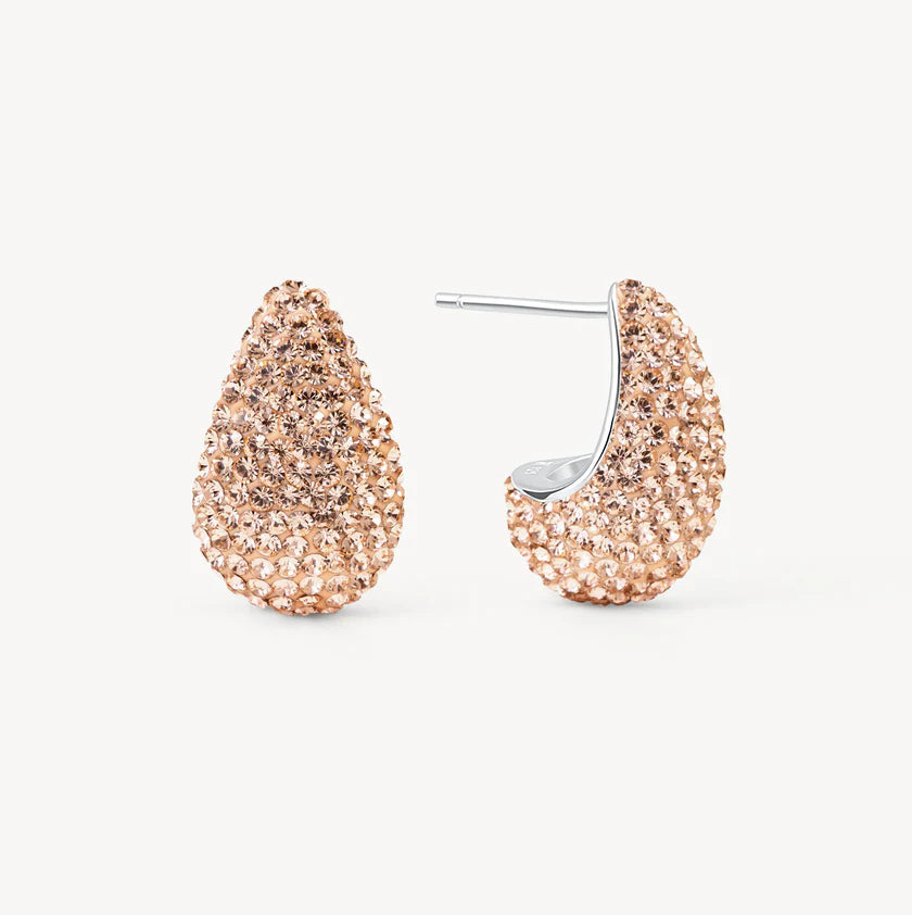 H&B Mini Dream Puff™ Sparkle Stud Earrings