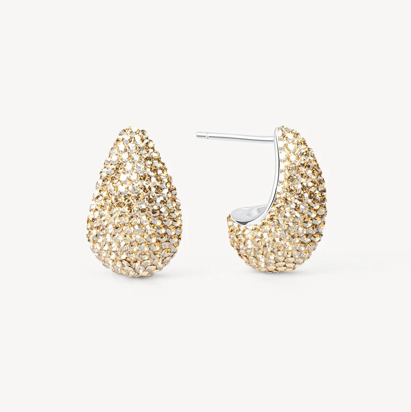 H&B Mini Dream Puff™ Sparkle Stud Earrings
