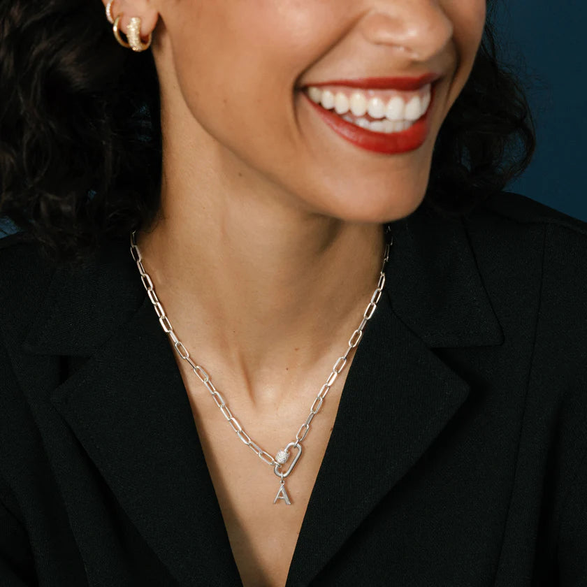 H&B Clip Chain Charm Necklace Base