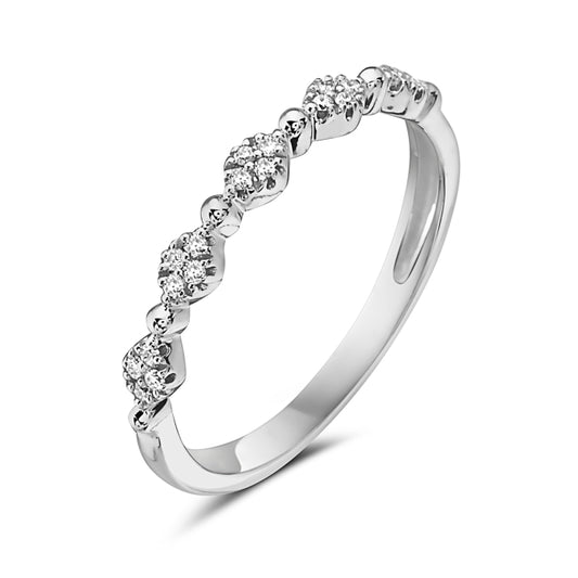 Bassali - "Charlie" Diamond Band in 14K Gold