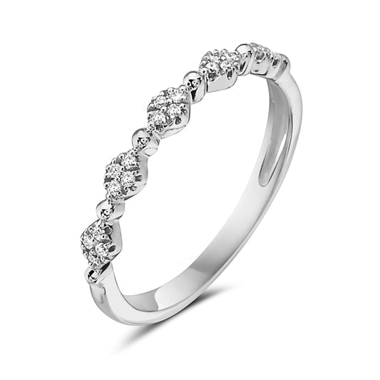 Bassali - "Charlie" Diamond Band in 14K Gold Bassali