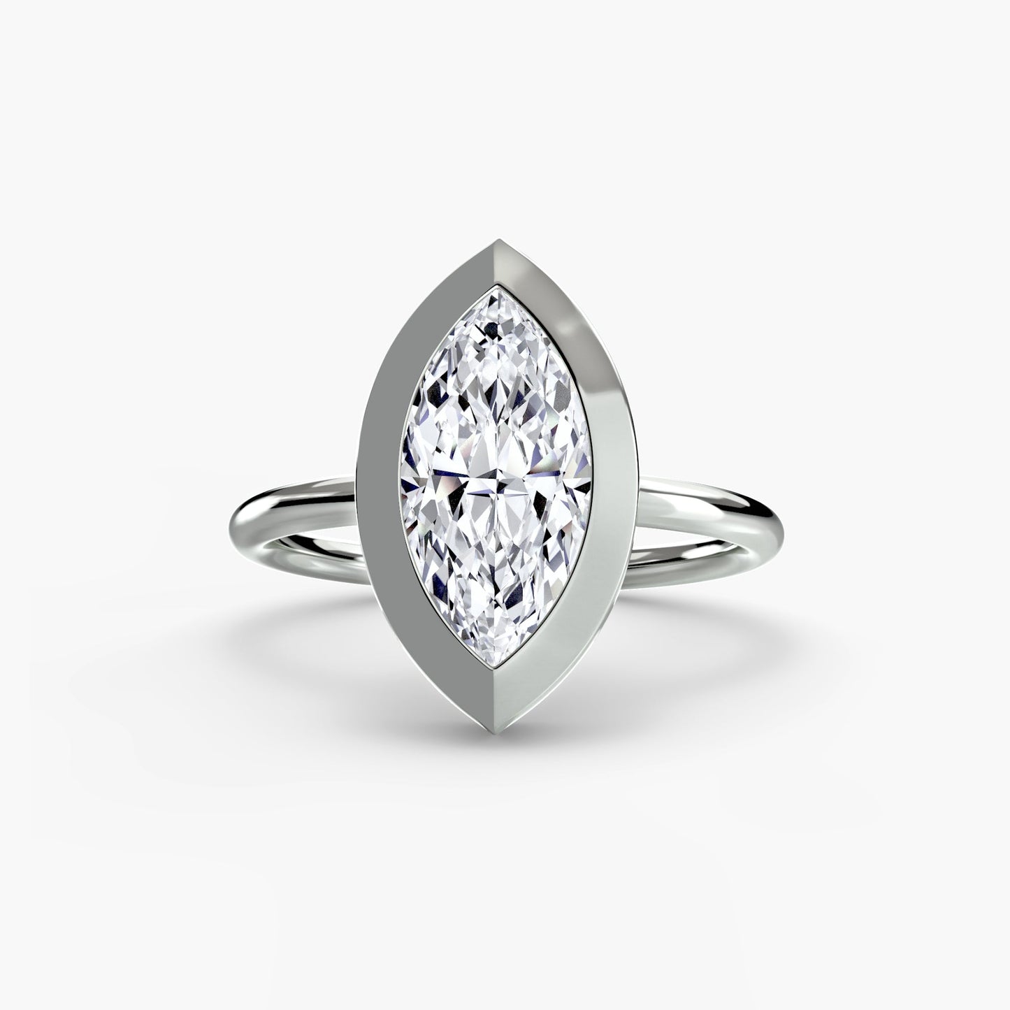 The Bezel Set Solitaire Roset Jewelry
