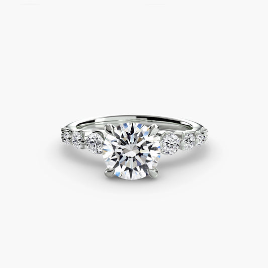 The Cascade Diamond Ring Roset Jewelry