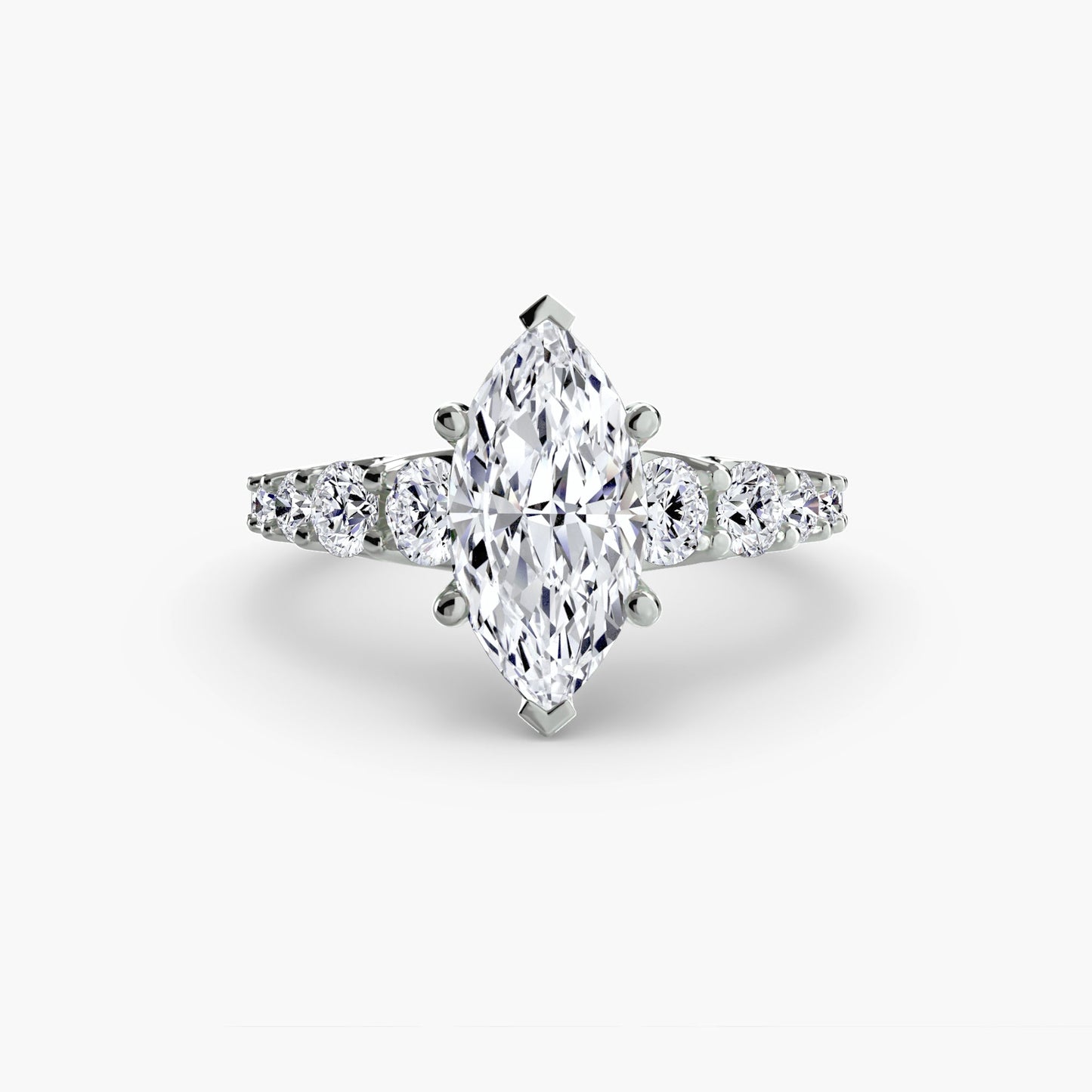 The Graduated Accent Ring Roset Jewelry