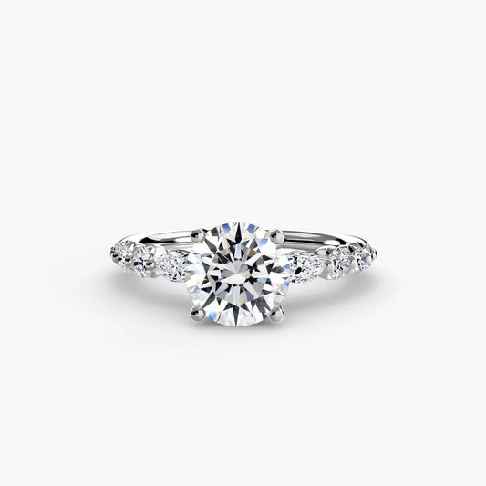 The Tiered Accent Ring Roset Jewelry