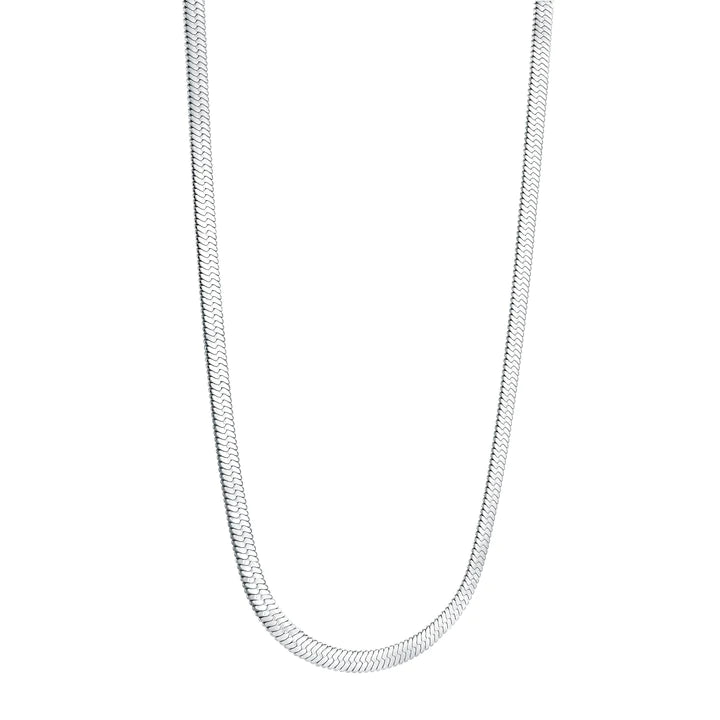 ITALGEM - 4mm Herringbone Necklace