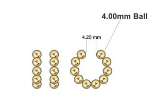 Roset DRIP "Taylor" Bead Ear Cuff Roset Drip