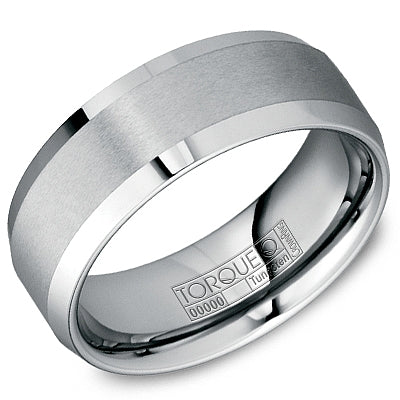Torque - Tungsten Carbide Men's Ring TU-0008 Roset Jewelry