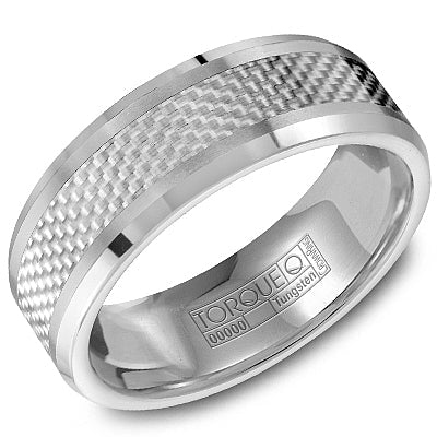 Torque - Tungsten Carbide Men's Ring TU-0036 Roset Jewelry