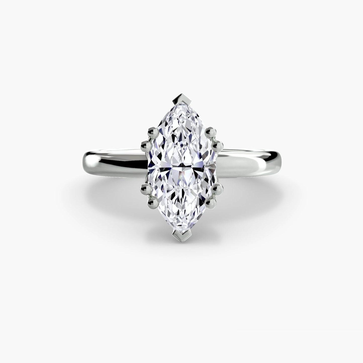 Solitaire Ring 5 Roset Jewelry