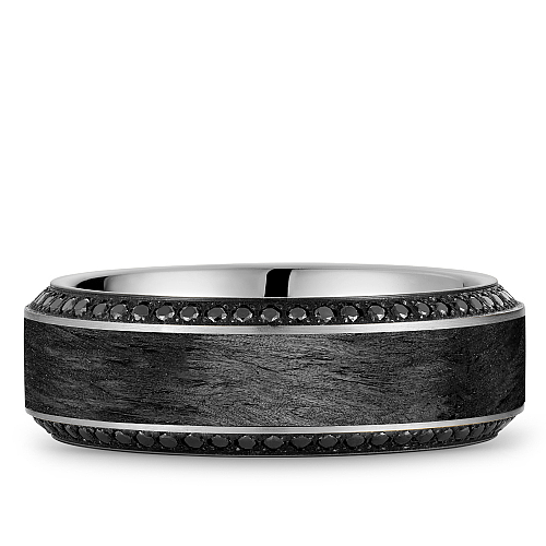 Bleu Royale 14K Gold Men's Ring RYL-217WBD75 Crown Ring