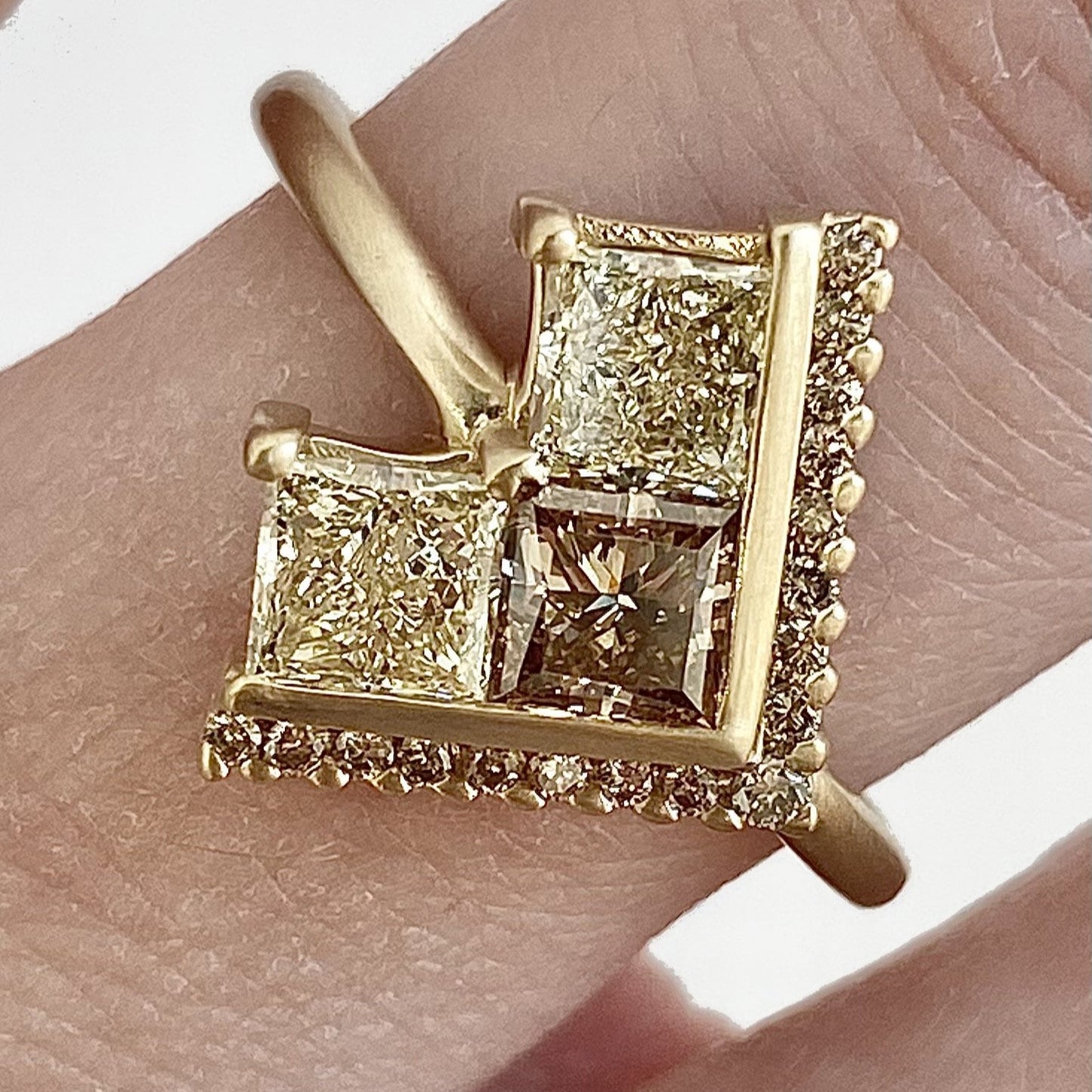 ONE by Roset - Nyla Champagne Diamond Ring