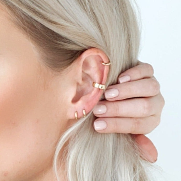 Roset Gold Label - "Chicago" Flat Ear Cuff