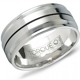 Torque - Titanium Men's Ring CB-2125 Crown Ring