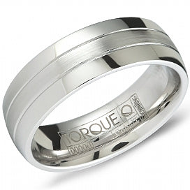 Torque - Titanium Men's Ring CB-7132 Crown Ring